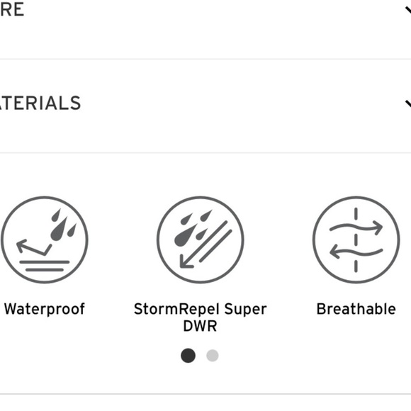 Eddie Bauer Charly Waterproof Utility Jacket XS Black Lined WeatherEdge Outdoor - Picture 16 of 16